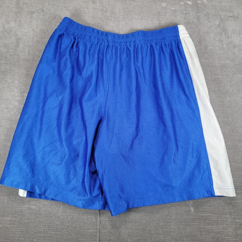 Nike Vintage‎ Men's Royal Blue White Athletic Basketball Shorts Size XL